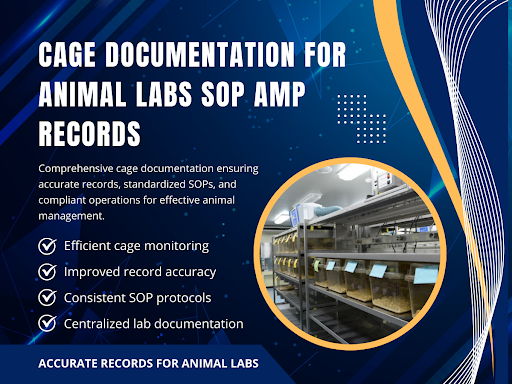 cage documentation for animal lab